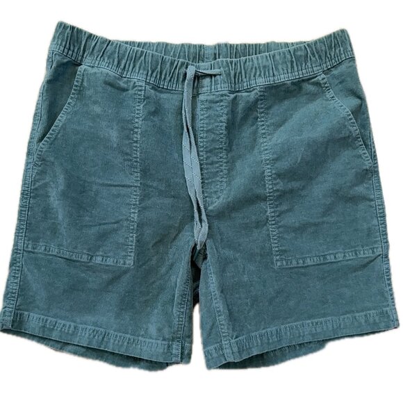 Alpine Design Men's Cord Hiking Shorts Large Green 90s Outdoor Trail Gorpcore - Picture 1 of 9